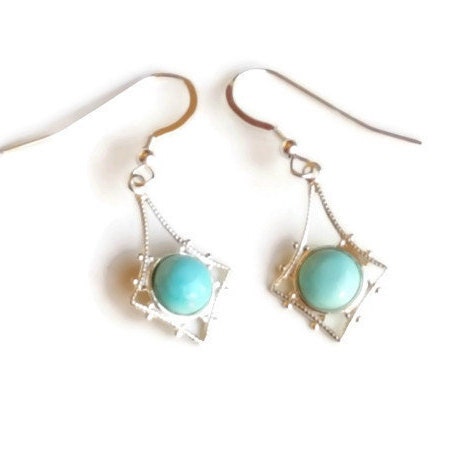 Turquoise Gemstone Earrings