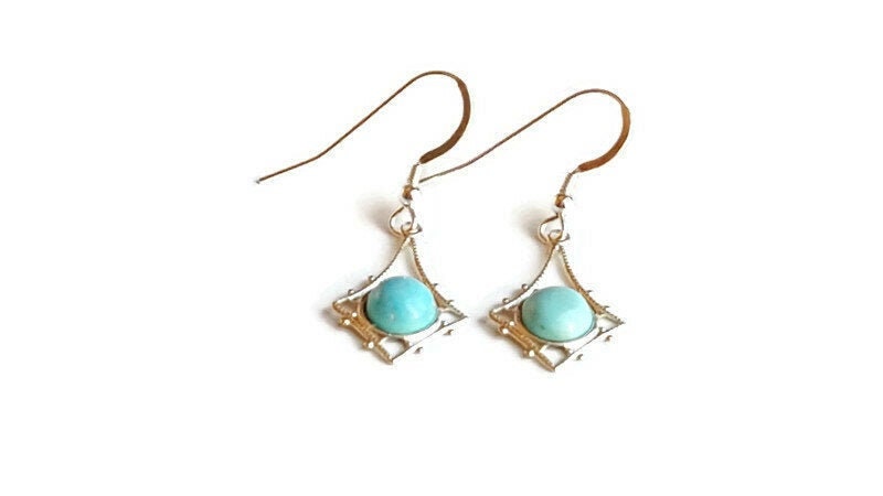 Turquoise Gemstone Earrings