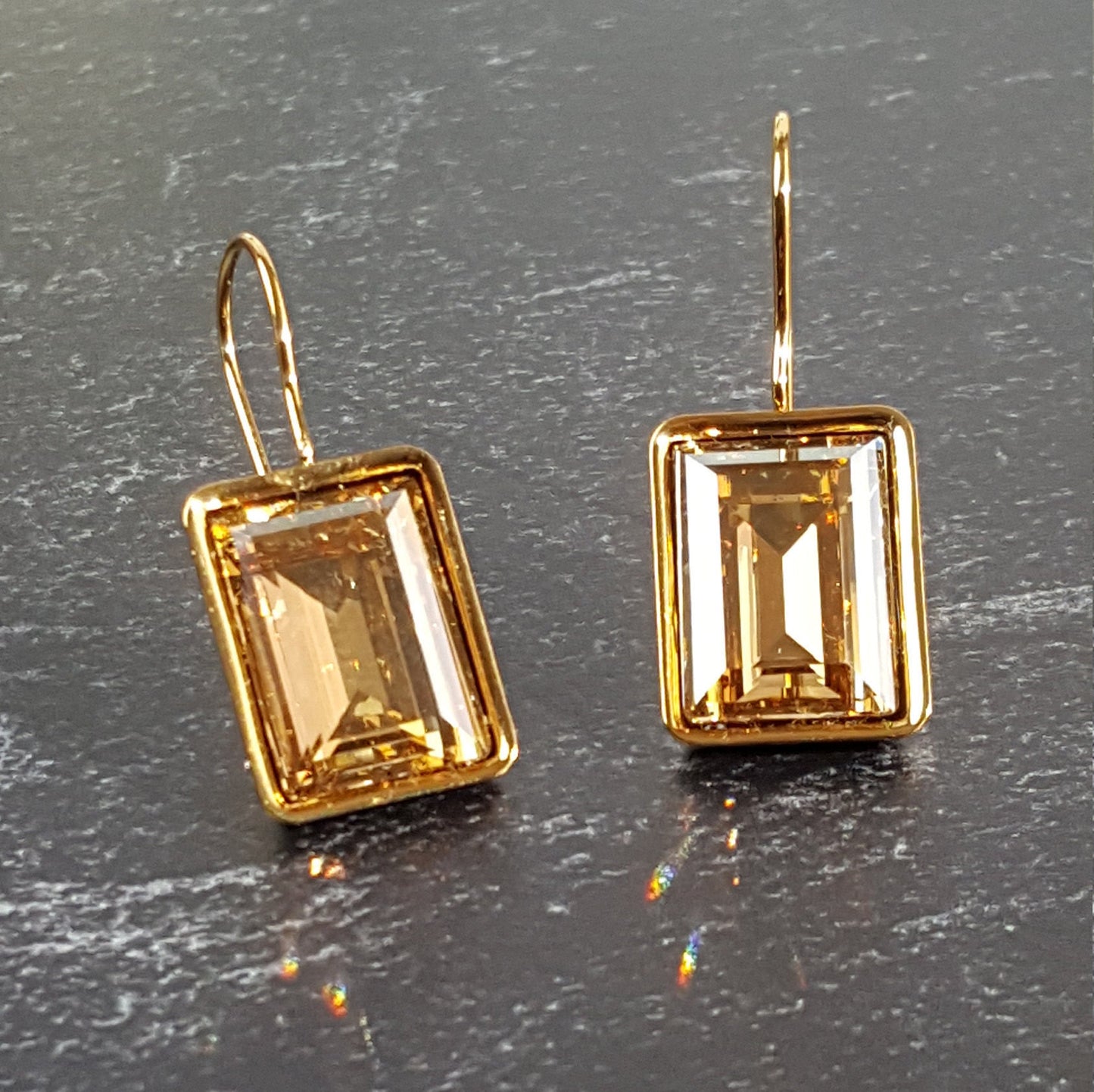 Crystal Drop Earrings