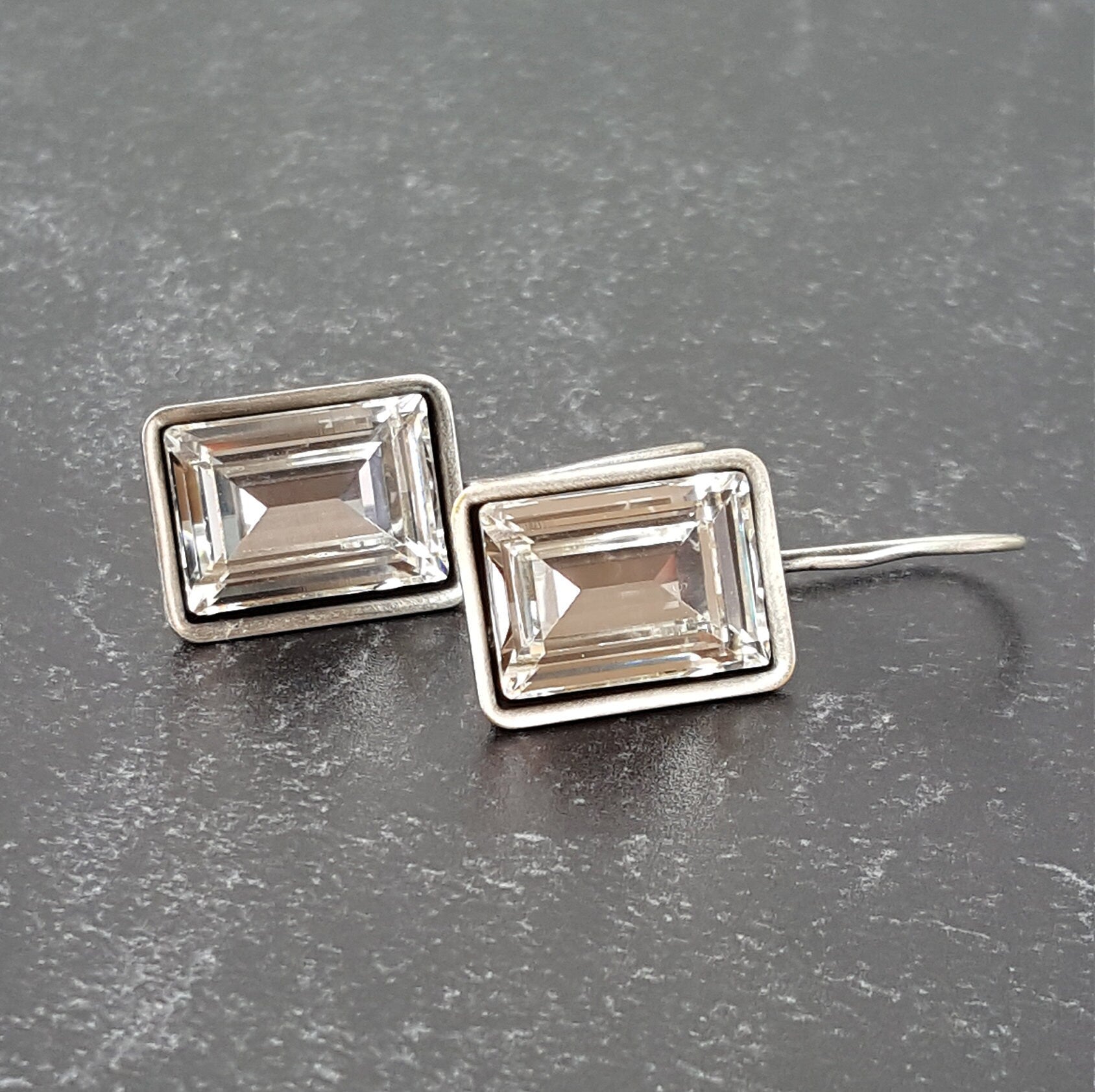 Crystal Drop Earrings